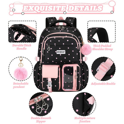 Laptop Backpack – 3-Piece, 15.6 Inch, Large Capacity, Trolley Sleeve – detail view 10