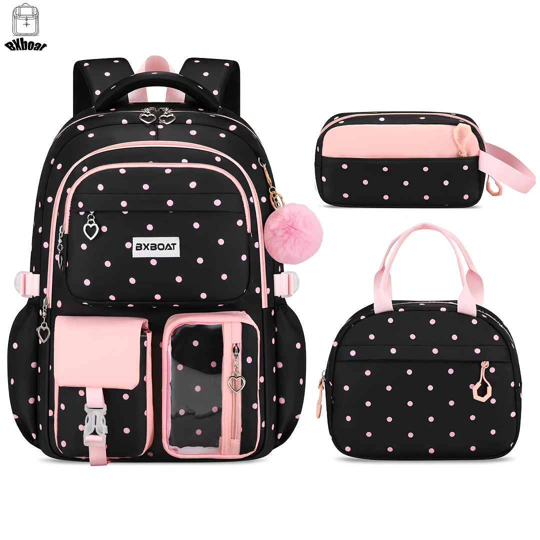 Laptop Backpack – 3-Piece, 15.6 Inch, Large Capacity, Trolley Sleeve – detail view 15