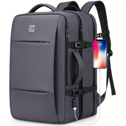 Laptop Backpack – 40L, 17 Inch, Expandable, for Travel – detail view 17