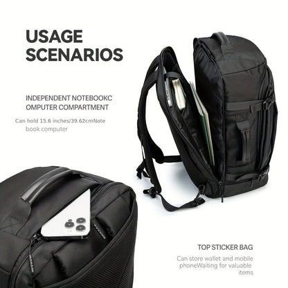 Laptop Backpack – 40L, Nylon, for Travel – detail view 8
