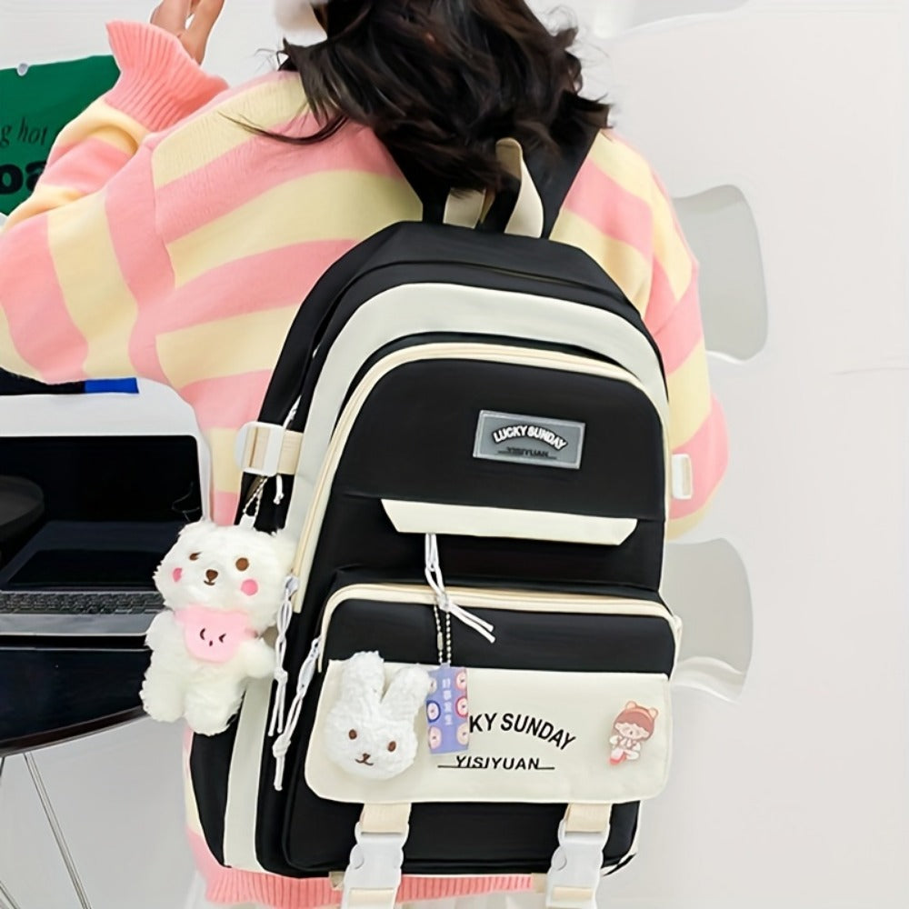 Laptop Backpack – 5-Piece, Anti-Theft, Large Capacity, Lightweight – detail view 26