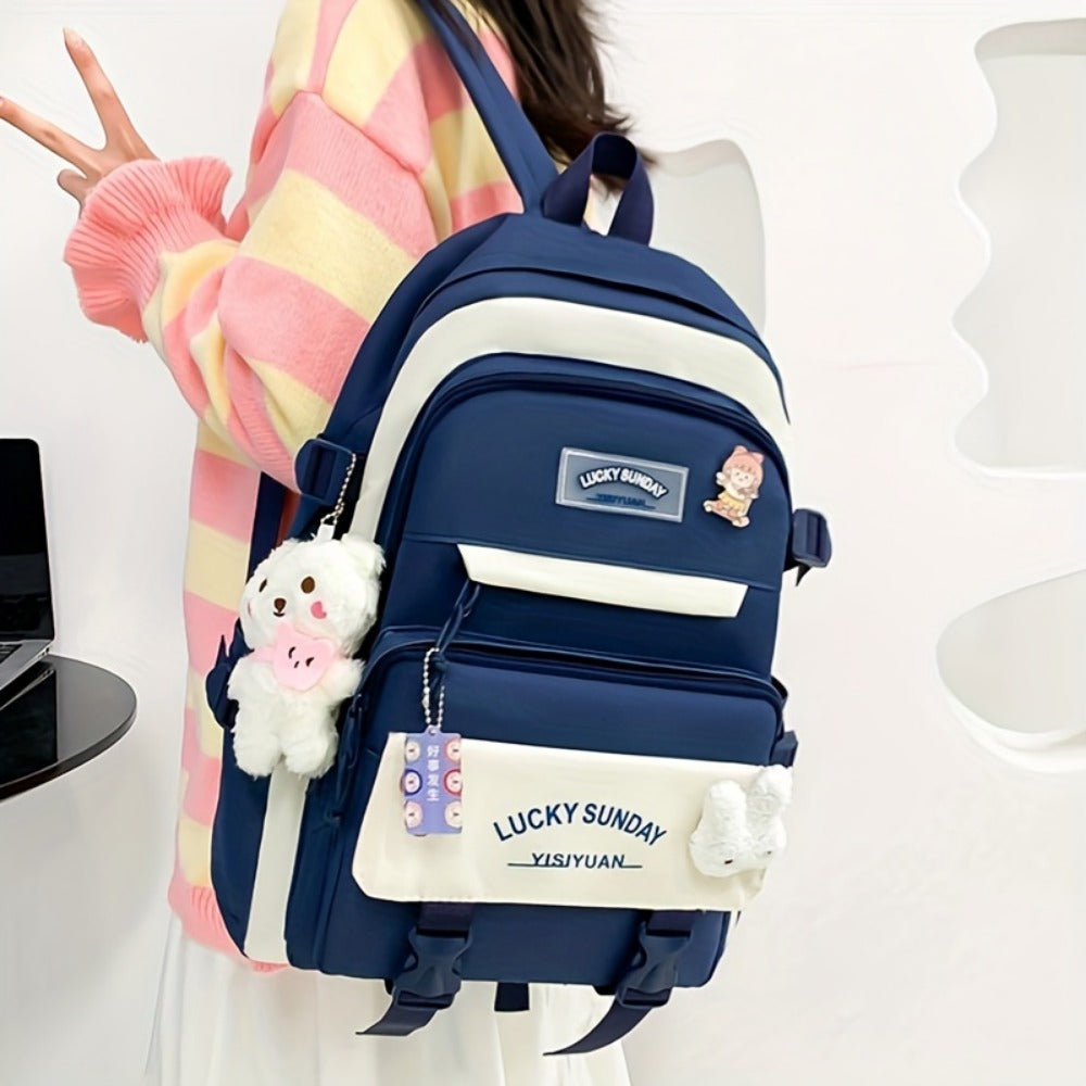Laptop Backpack – 5-Piece, Anti-Theft, Large Capacity, Lightweight – detail view 27