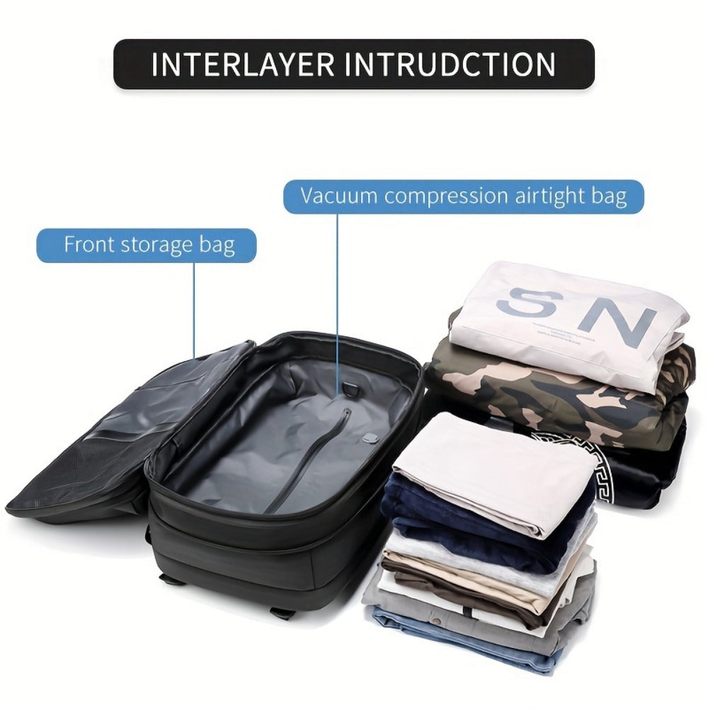 Laptop Backpack – 60L, TSA Lock, Anti-Theft, for Travel – detail view 5