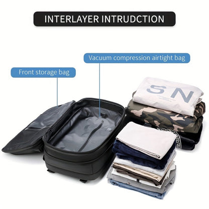 Laptop Backpack – 60L, TSA Lock, Anti-Theft, for Travel – detail view 5