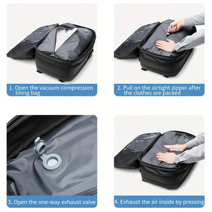 Laptop Backpack – 60L, TSA Lock, Anti-Theft, for Travel – detail view 6