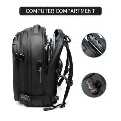 Laptop Backpack – 60L, TSA Lock, Anti-Theft, for Travel – detail view 7