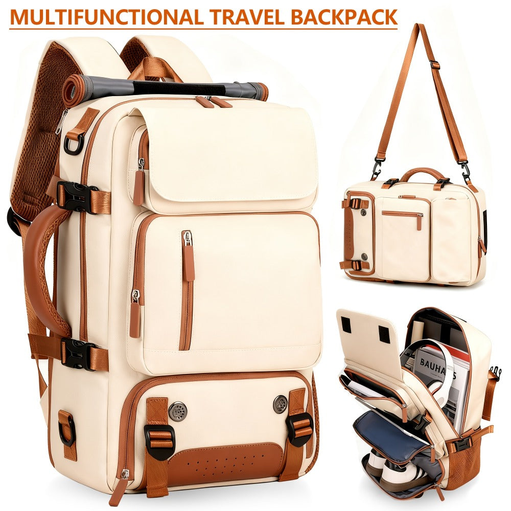 Laptop Backpack – 9-Pocket, 45L, Trolley Sleeve, for Travel – detail view 10