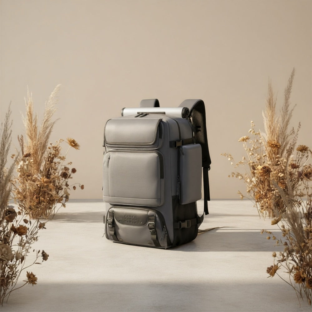 Laptop Backpack – 5 Colors, Adjustable Strap, for Travel – detail view 10