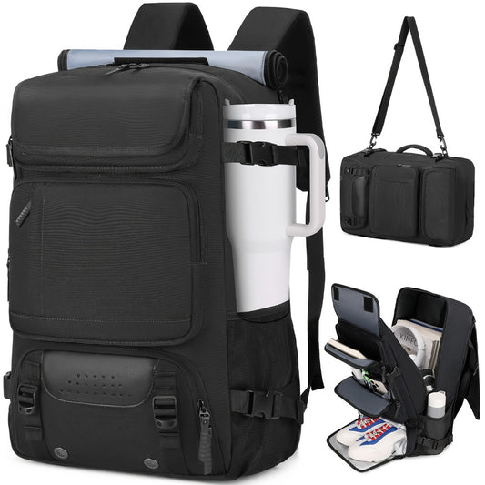 Laptop Backpack – 5 Colors, Adjustable Strap, for Travel – front view