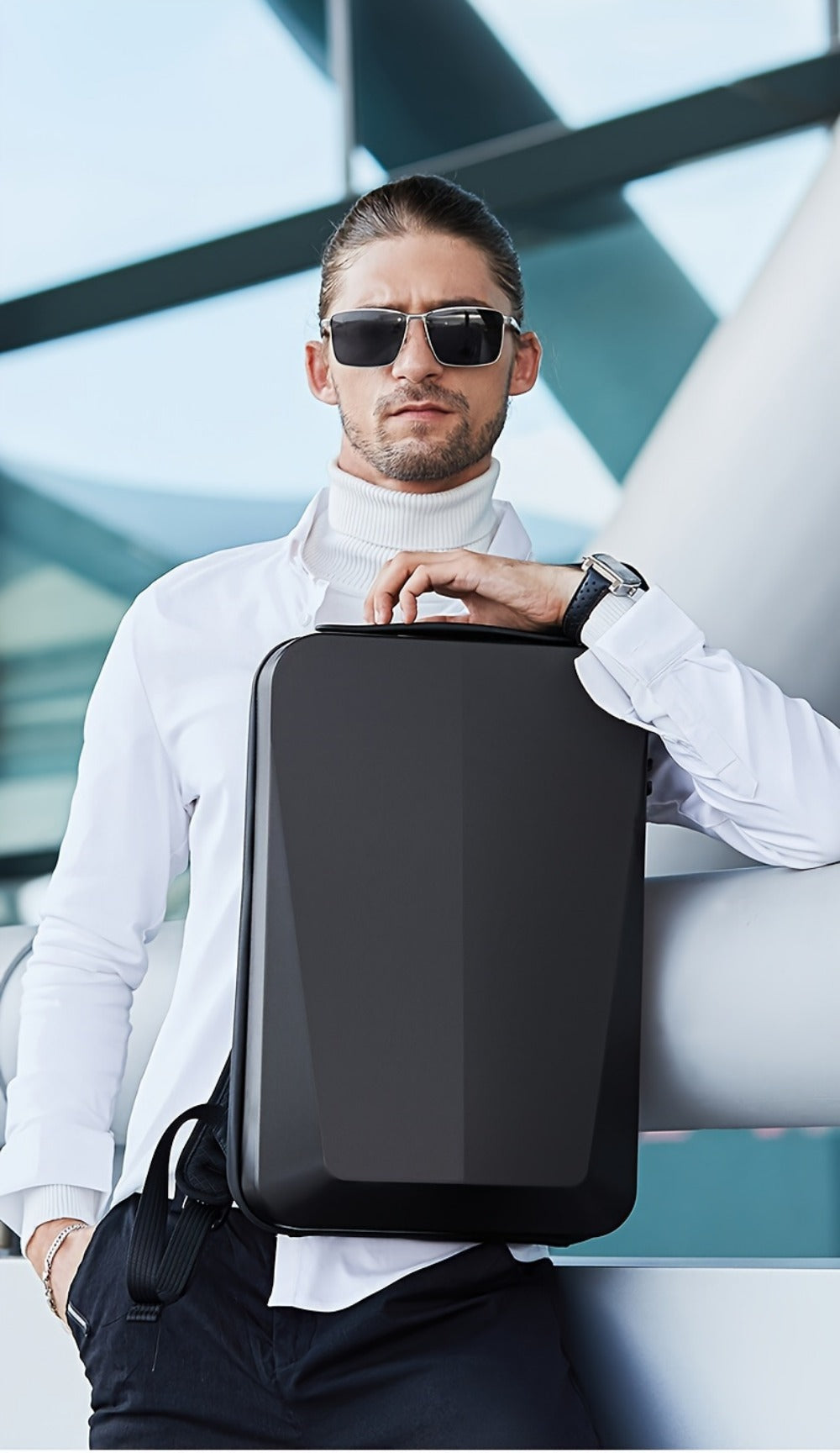 Laptop Backpack – Anti-Theft, for Work – detail view 15