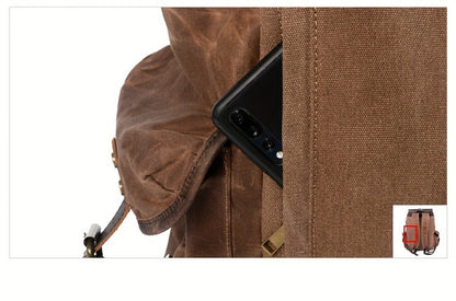 Laptop Backpack – Canvas, for Travel & Everyday Use – detail view 22