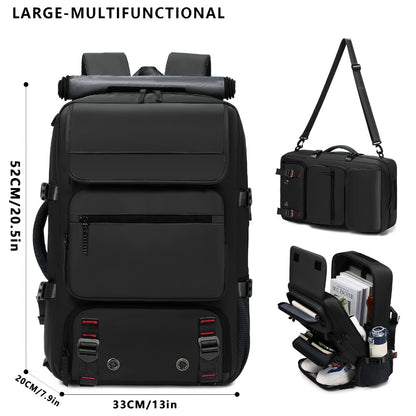 Laptop Backpack – Convertible, for Travel – detail view 4