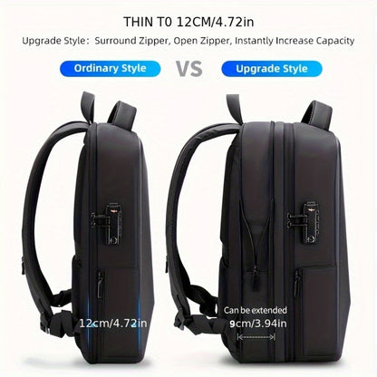 Laptop Backpack – Expandable, Anti-Theft, Large Capacity, for Travel & School – detail view 9