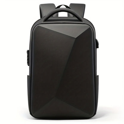 Laptop Backpack – Expandable, Anti-Theft, Large Capacity, for Travel & School – front view