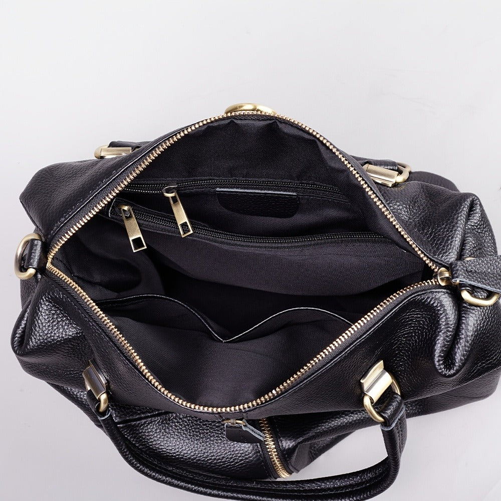 Laptop Backpack – Genuine Leather, for Travel & Work – detail view 8