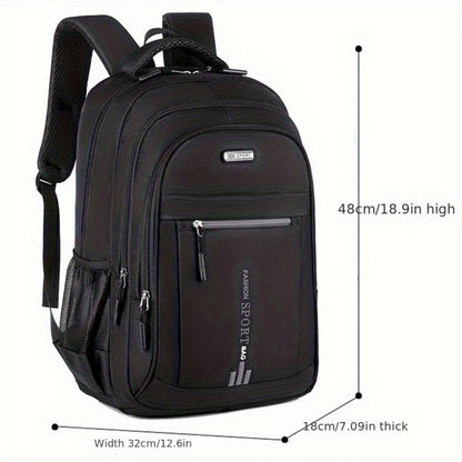 Laptop Backpack – 4 Colors, Large Capacity, Adjustable Strap, for Travel & Work – detail view 15