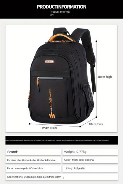 Laptop Backpack – 4 Colors, Large Capacity, Adjustable Strap, for Travel & Work – detail view 26