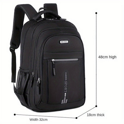 Laptop Backpack – 4 Colors, Large Capacity, Adjustable Strap, for Travel & Work – detail view 7