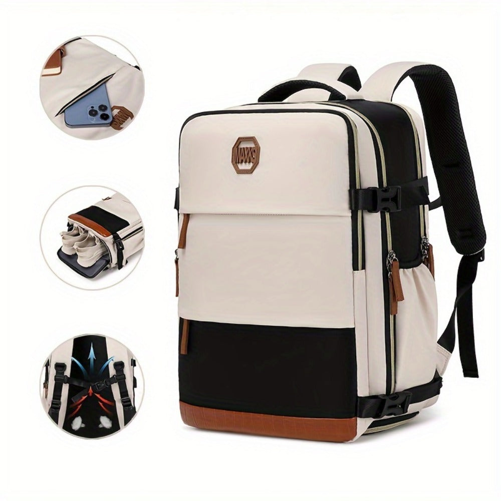 Laptop Backpack – Large Capacity, Water Resistant, for Travel & Everyday Use – detail view 2