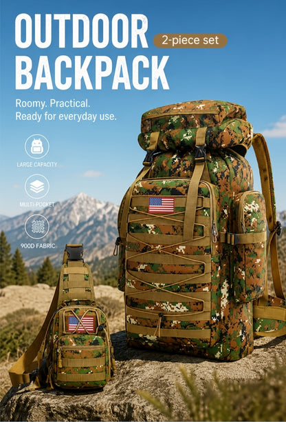 Laptop Backpack – Large Capacity, Multi-Pocket, for Travel & Work – detail view 22
