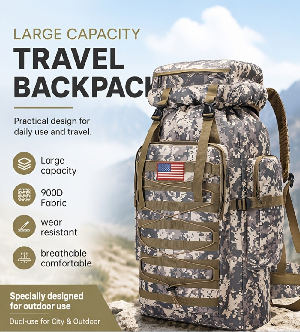Laptop Backpack – Large Capacity, Multi-Pocket, for Travel & Work – detail view 24