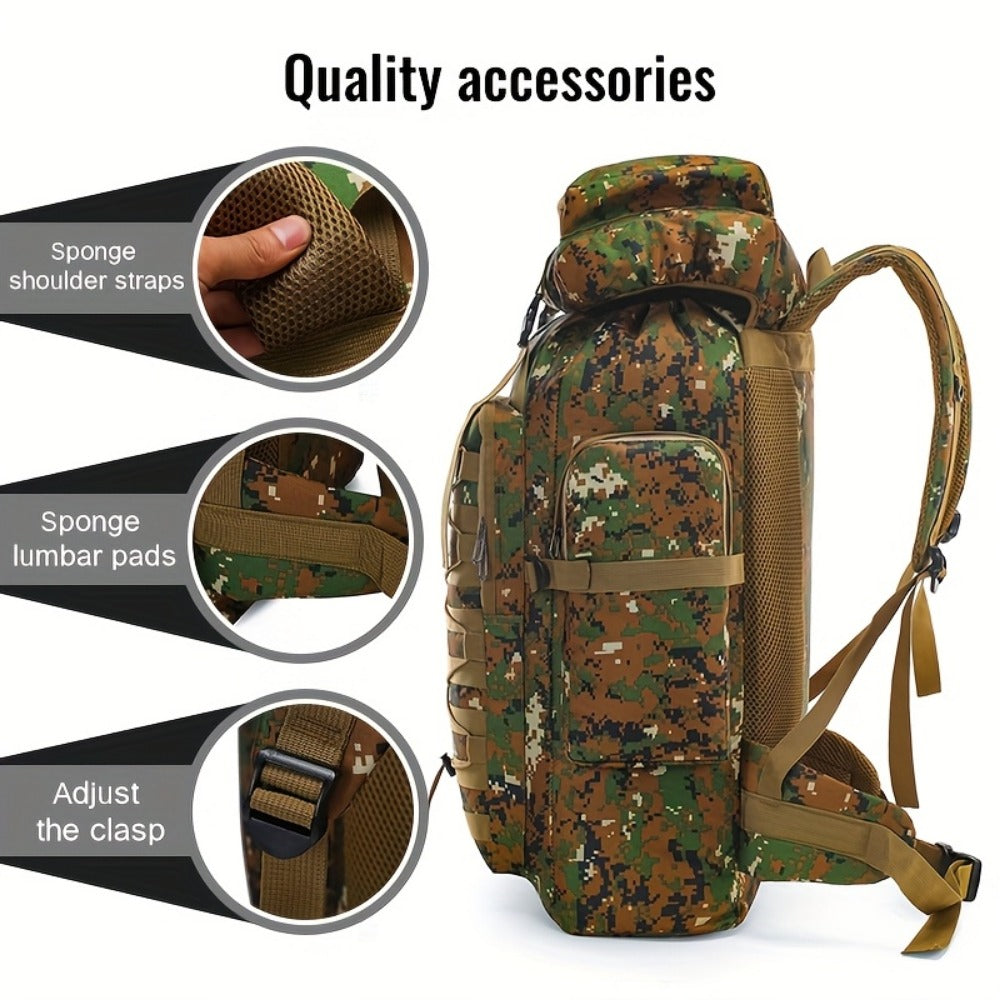 Laptop Backpack – Large Capacity, Multi-Pocket, for Travel & Work – detail view 8