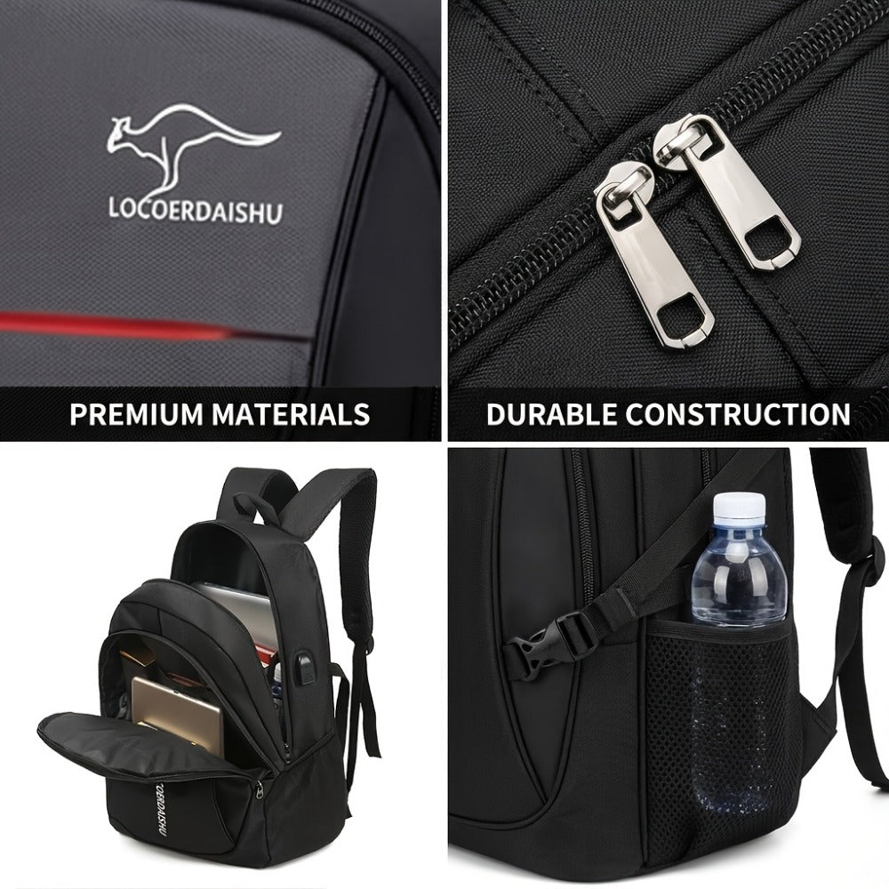 Laptop Backpack – Large Capacity, for Travel & Work – detail view 6