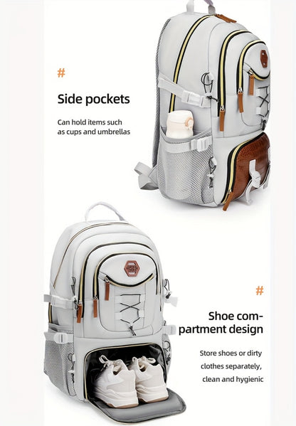 Laptop Backpack – Large Capacity, Waterproof, Multi-Pocket, Adjustable Strap – detail view 15