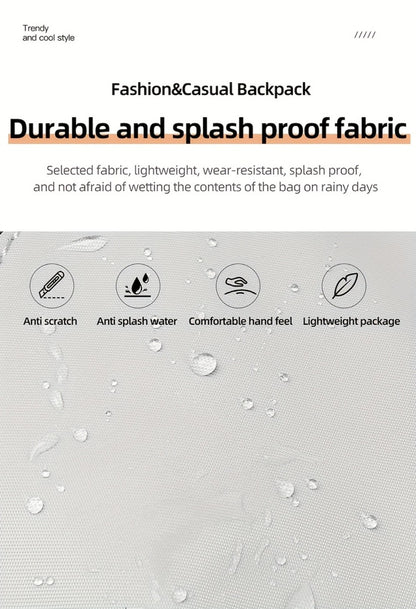 Laptop Backpack – Large Capacity, Waterproof, Multi-Pocket, Adjustable Strap – detail view 18