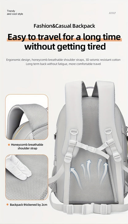 Laptop Backpack – Large Capacity, Waterproof, Multi-Pocket, Adjustable Strap – detail view 20