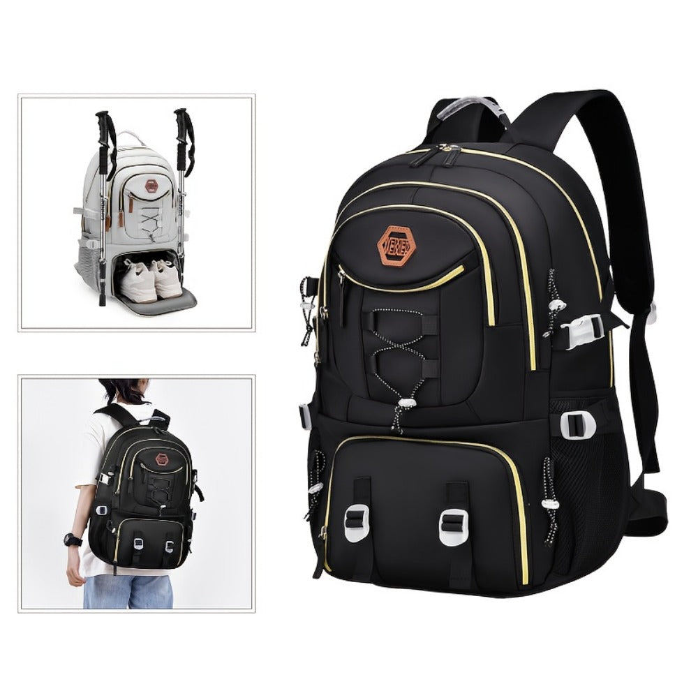 Laptop Backpack – Large Capacity, Waterproof, Multi-Pocket, Adjustable Strap – detail view 5