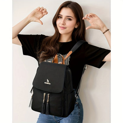 Laptop Backpack – Nylon, Lightweight, Adjustable Strap, for Travel & Work – detail view 11