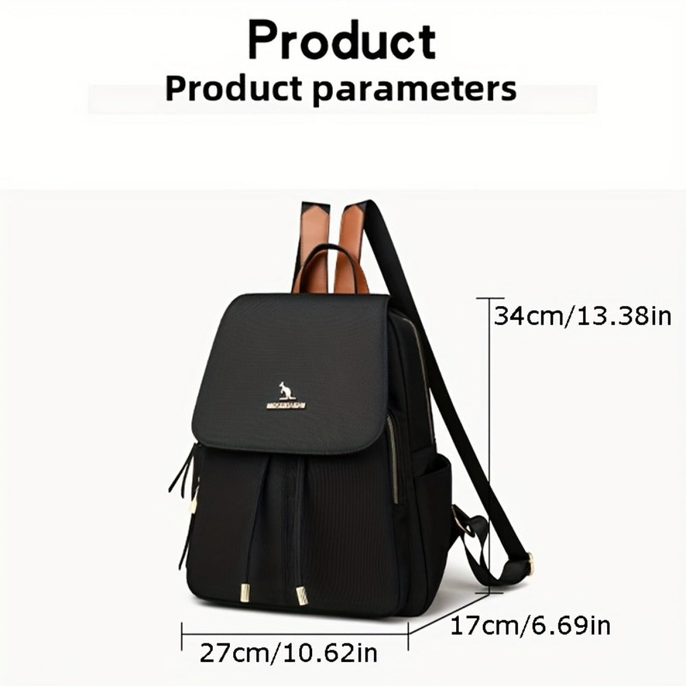Laptop Backpack – Nylon, Lightweight, Adjustable Strap, for Travel & Work – detail view 4