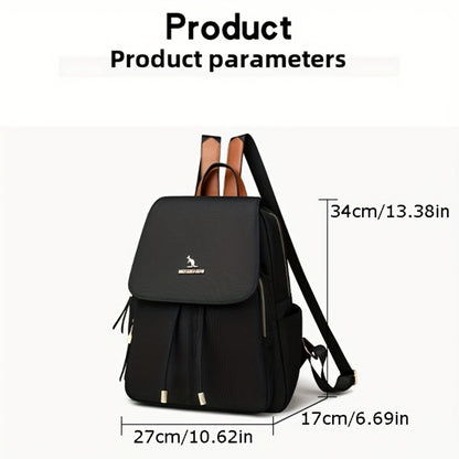Laptop Backpack – Nylon, Lightweight, Adjustable Strap, for Travel & Work – detail view 4