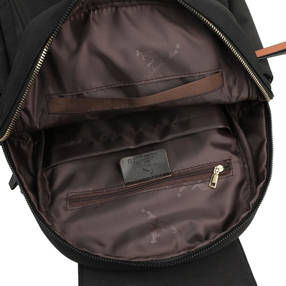 Laptop Backpack – Nylon, Lightweight, Adjustable Strap, for Travel & Work – detail view 6