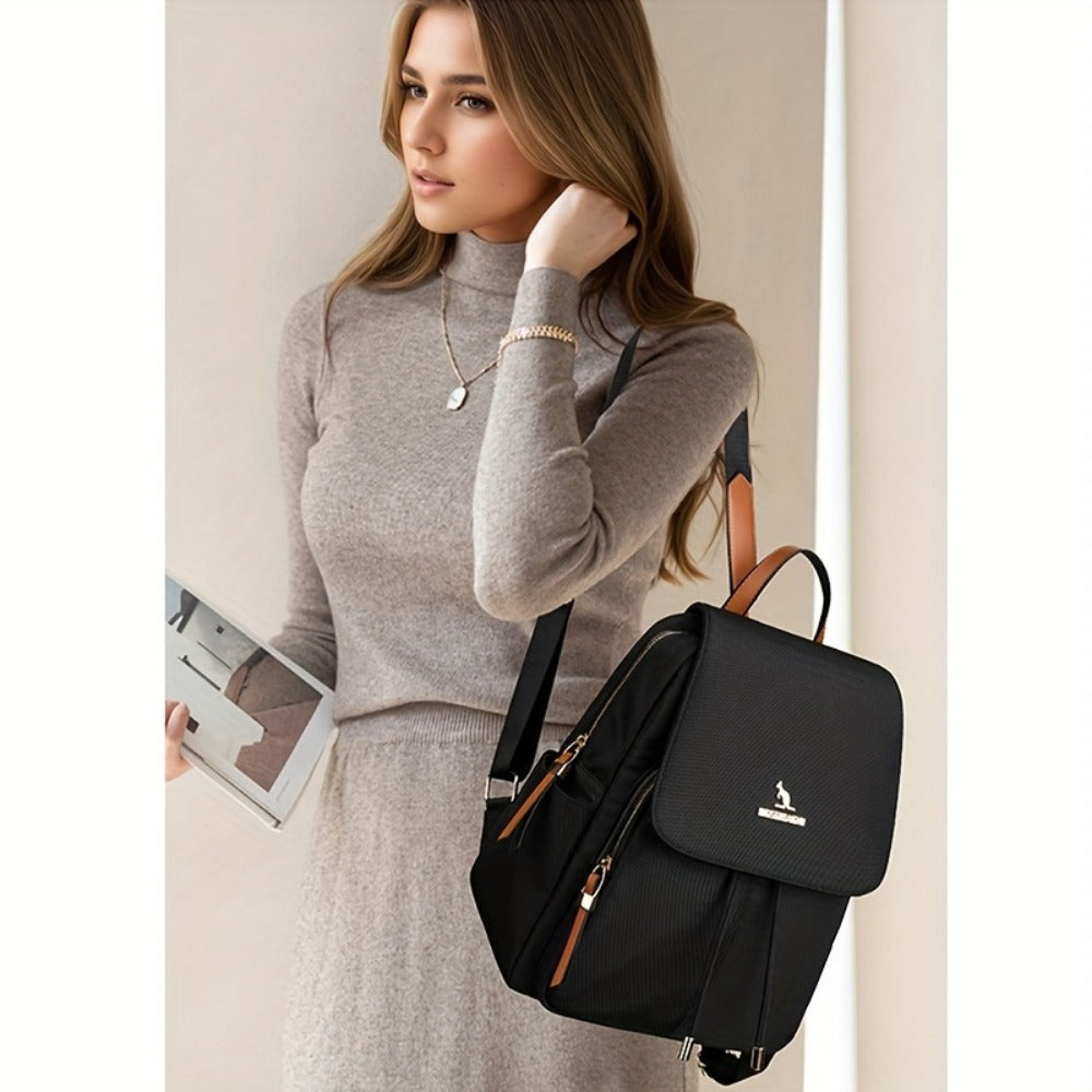 Laptop Backpack – Nylon, Lightweight, Adjustable Strap, for Travel & Work – detail view 7