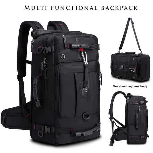 Laptop Backpack – Nylon, Waterproof, Anti Theft, Multi Pocket – front view