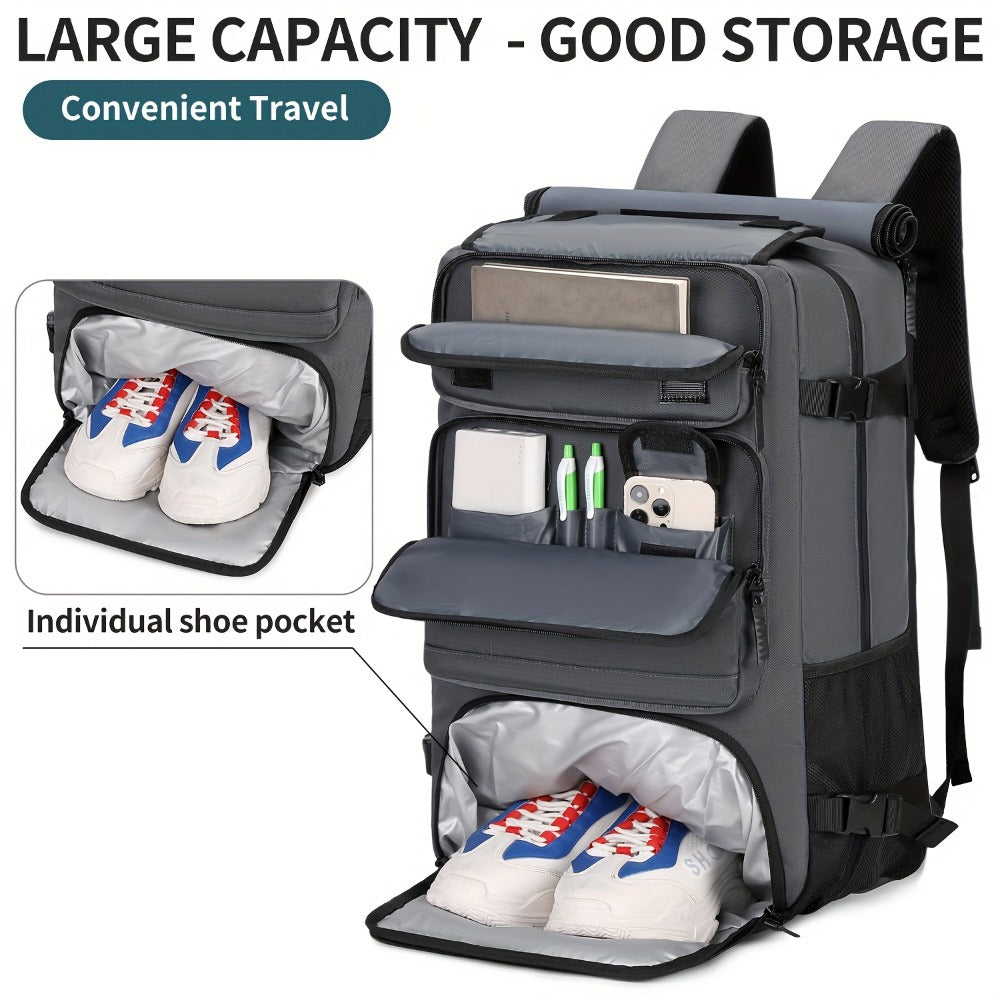 Laptop Backpack – USB Charging, Large Capacity, for Travel & Work – detail view 10