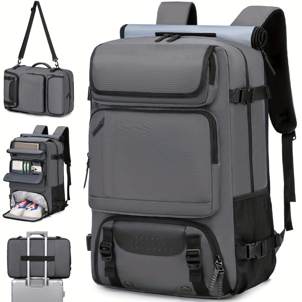 Laptop Backpack – USB Charging, Large Capacity, for Travel & Work – front view