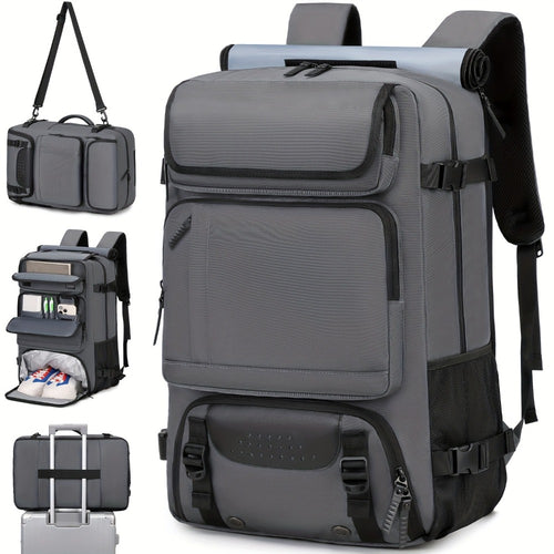 Laptop Backpack – USB Charging, Large Capacity, for Travel & Work – front view