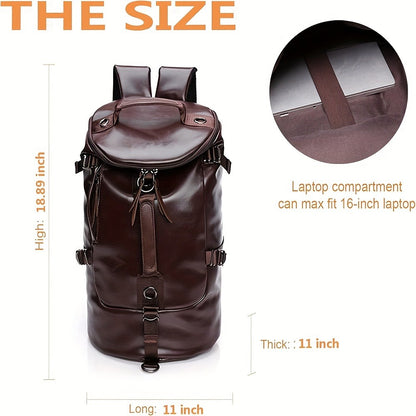 Laptop Backpack – Waterproof, Convertible, for Travel – alternate view