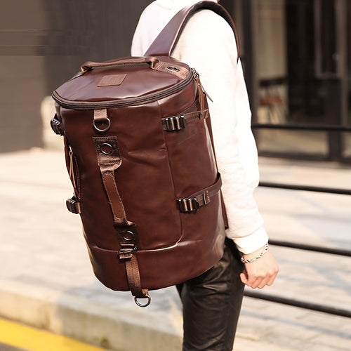 Laptop Backpack – Waterproof, Convertible, for Travel – front view
