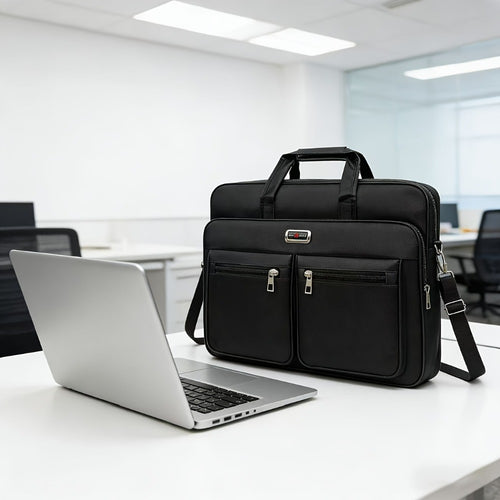 Laptop Bag – 15.6 Inch, Adjustable Strap, for Work | Bag Vero – front view