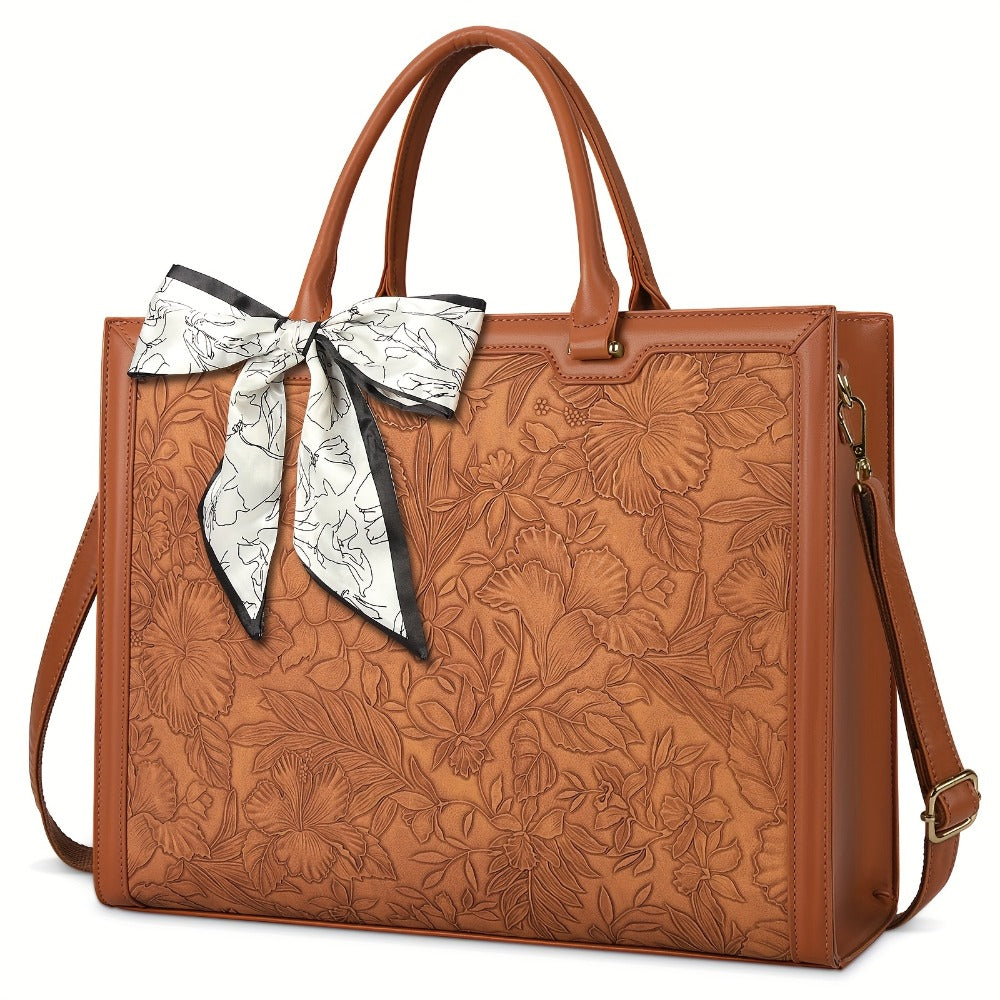 Laptop Bag – 15.6 Inch, Lightweight, Large Capacity, Adjustable Strap | Bag Vero – front view