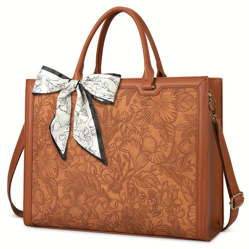 Laptop Bag – 15.6 Inch, Lightweight, Large Capacity, Adjustable Strap | Bag Vero – front view