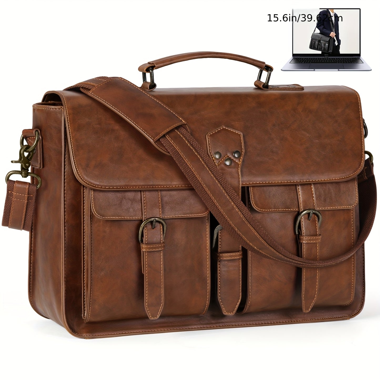Laptop Bag – 18 Inch, for Travel & Work | Bag Vero – front view