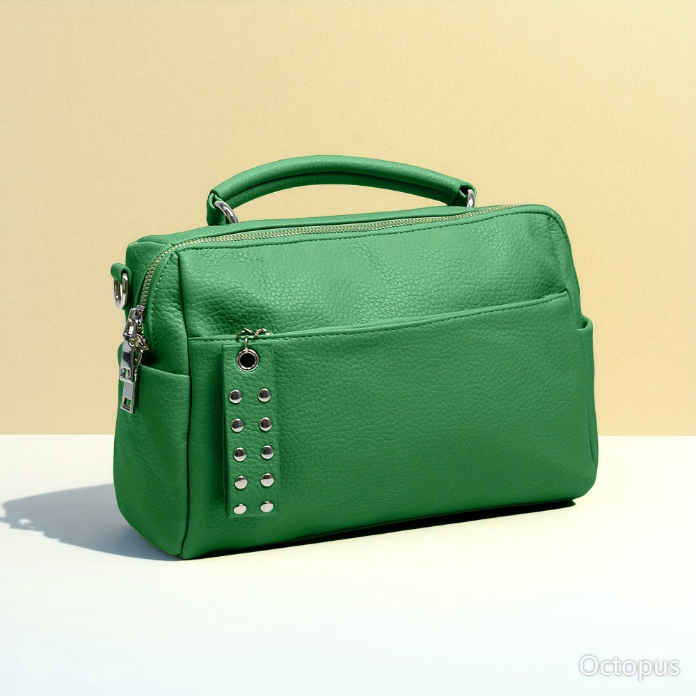 Laptop Bag – for Everyday Use, Large Vintage Style Scratch Resistant | Bag Vero – front view