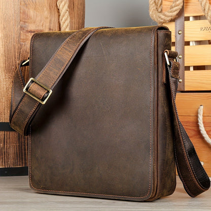 Laptop Bag – Genuine Leather, for Travel & Work | Bag Vero – front view