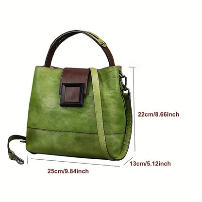 Laptop Bag – Genuine Leather, Polyester, Adjustable Strap | Bag Vero – detail view 6