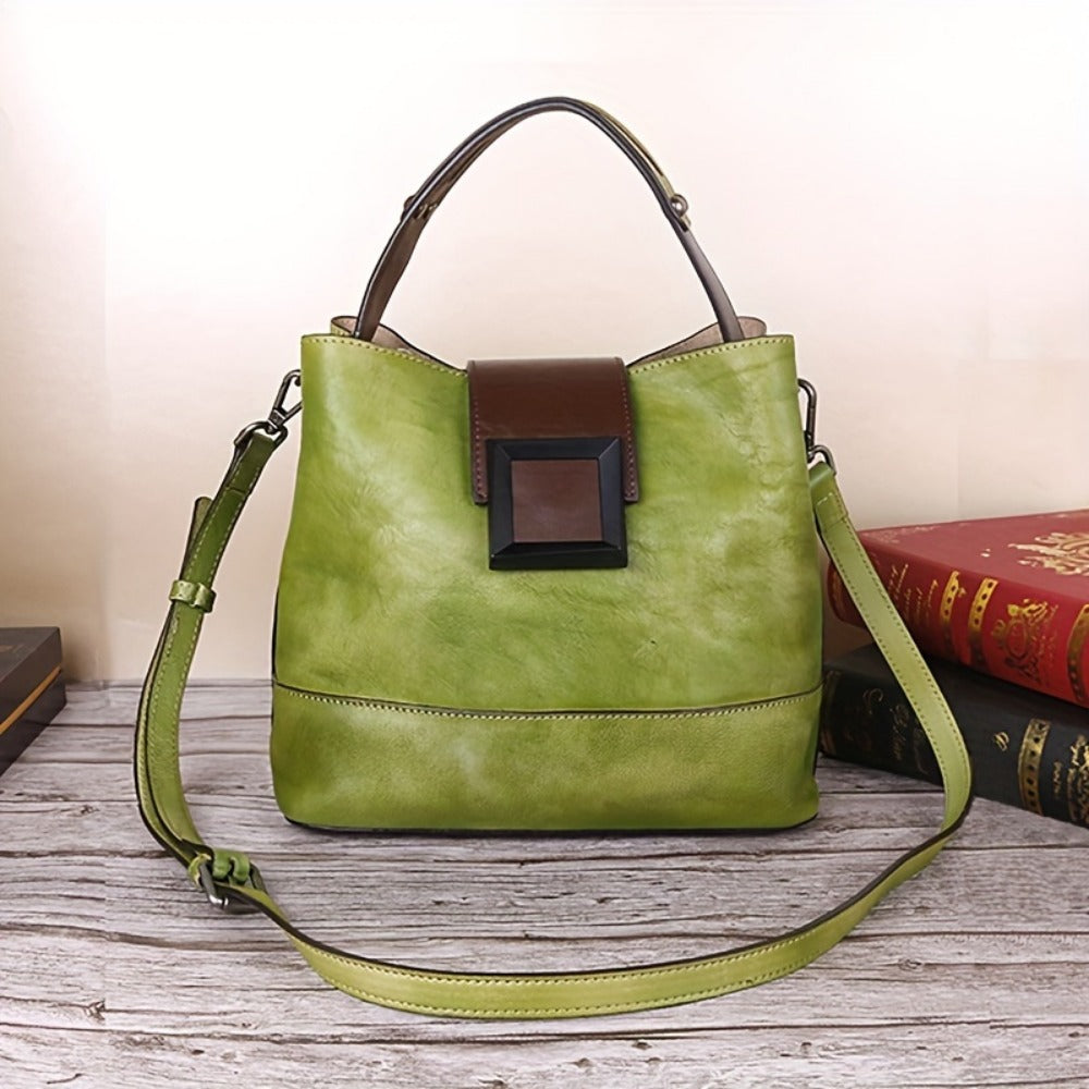 Laptop Bag – Genuine Leather, Polyester, Adjustable Strap | Bag Vero – detail view 9